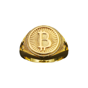 Bitcoin Commemorative Unisex Ring