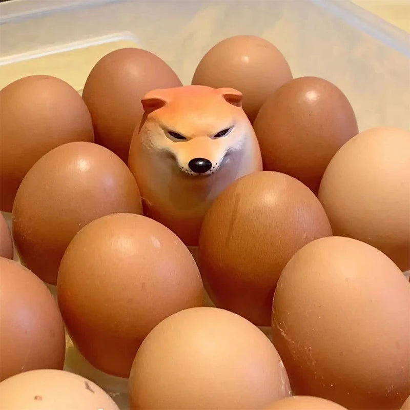Shiba Inu Dog Stress Relief Egg