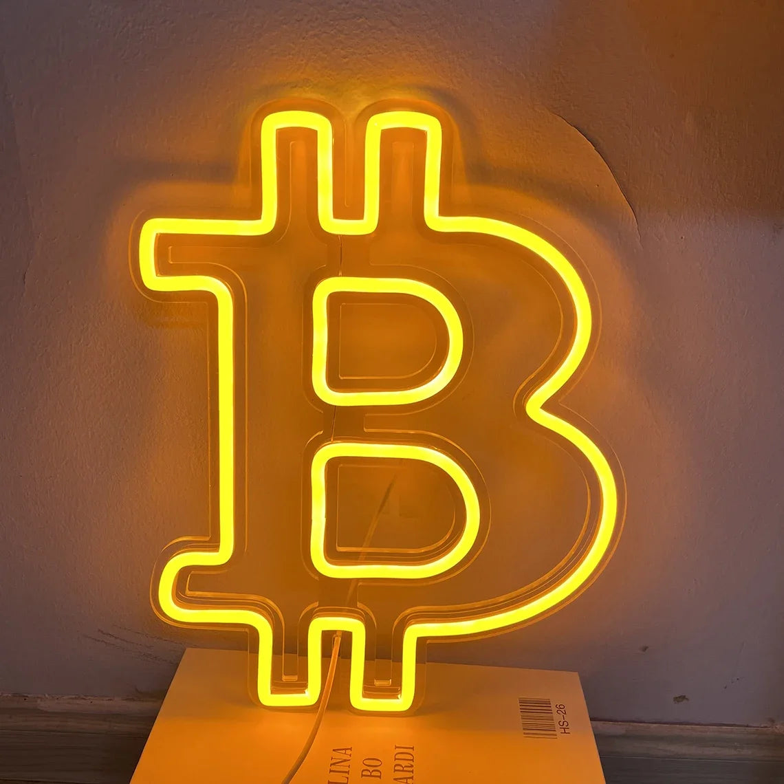 Bitcoin Neon LED Sign
