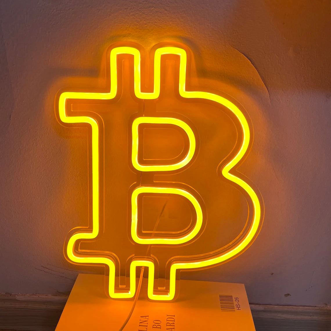 Bitcoin Neon LED Sign