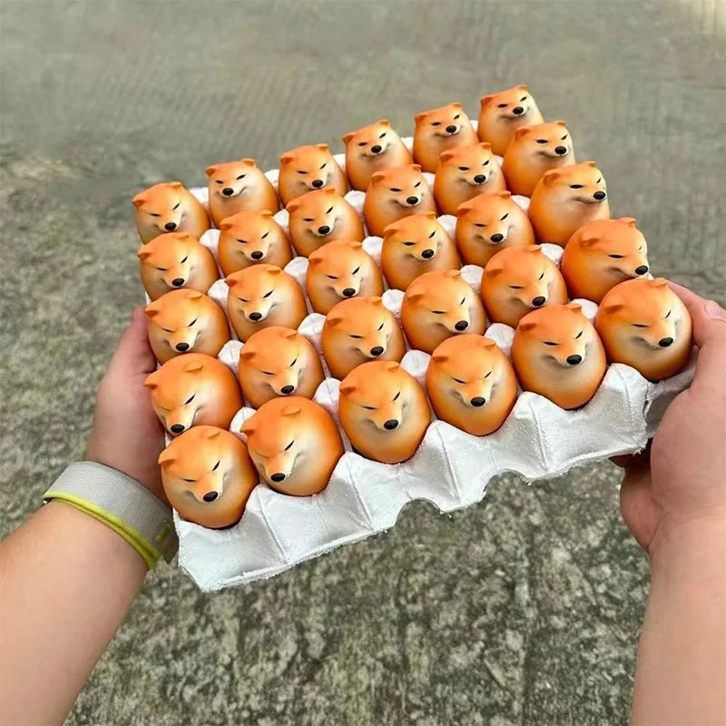 Shiba Inu Dog Stress Relief Egg