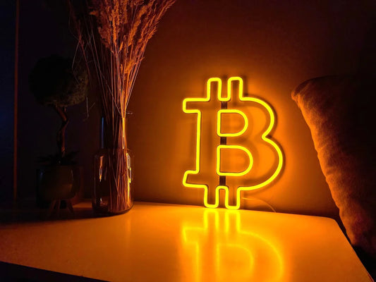 Bitcoin Neon LED Sign