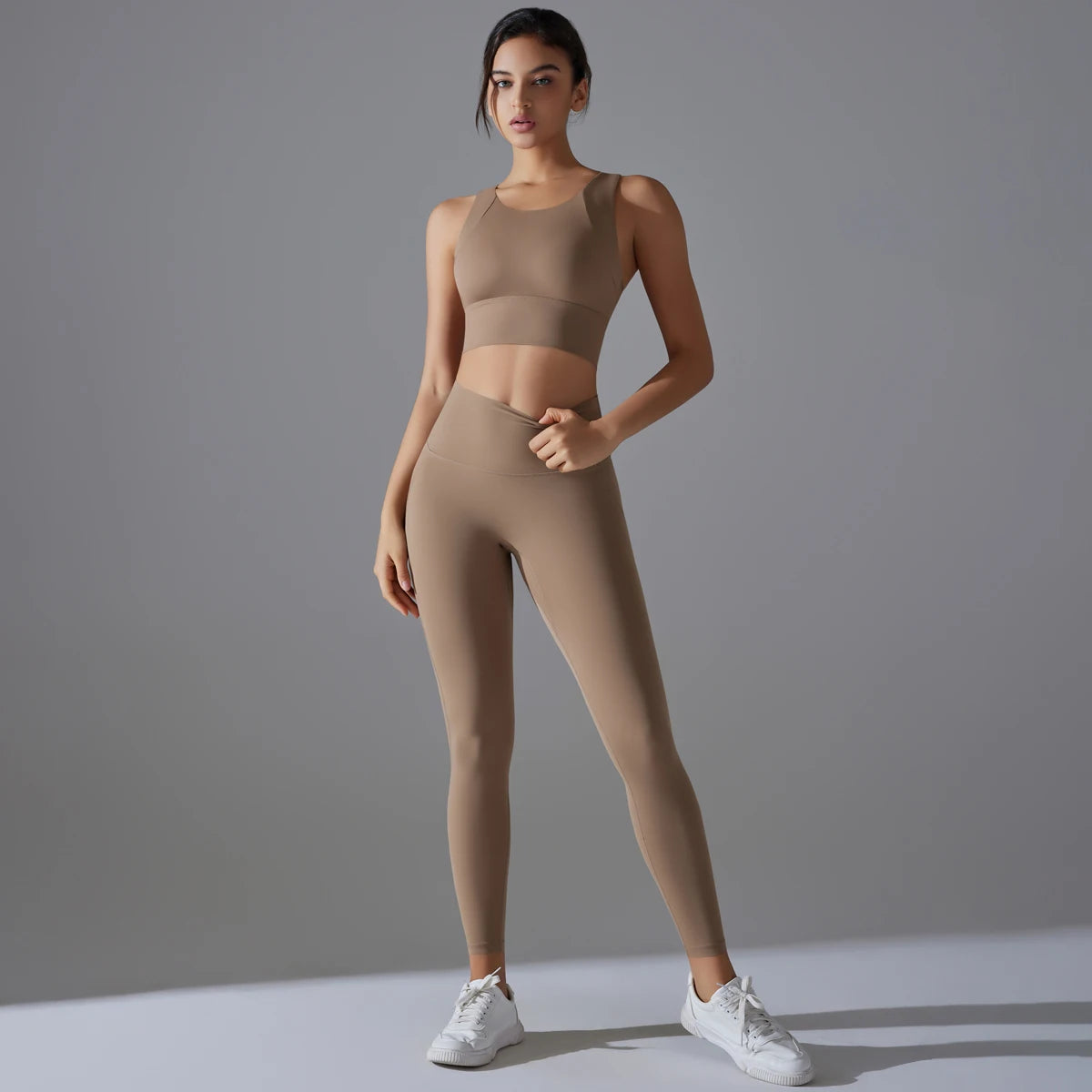 Women Fitness Set - Top and Bottoms