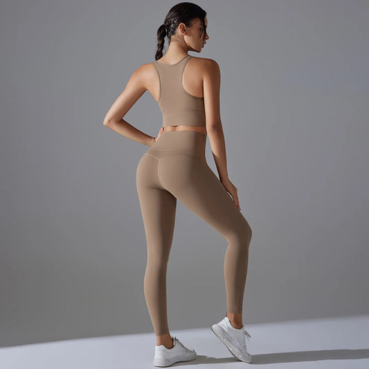 Women Fitness Set - Top and Bottoms