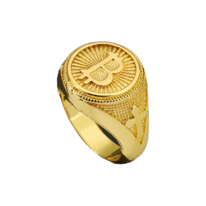 Bitcoin Commemorative Unisex Ring