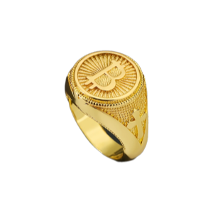 Bitcoin Commemorative Unisex Ring