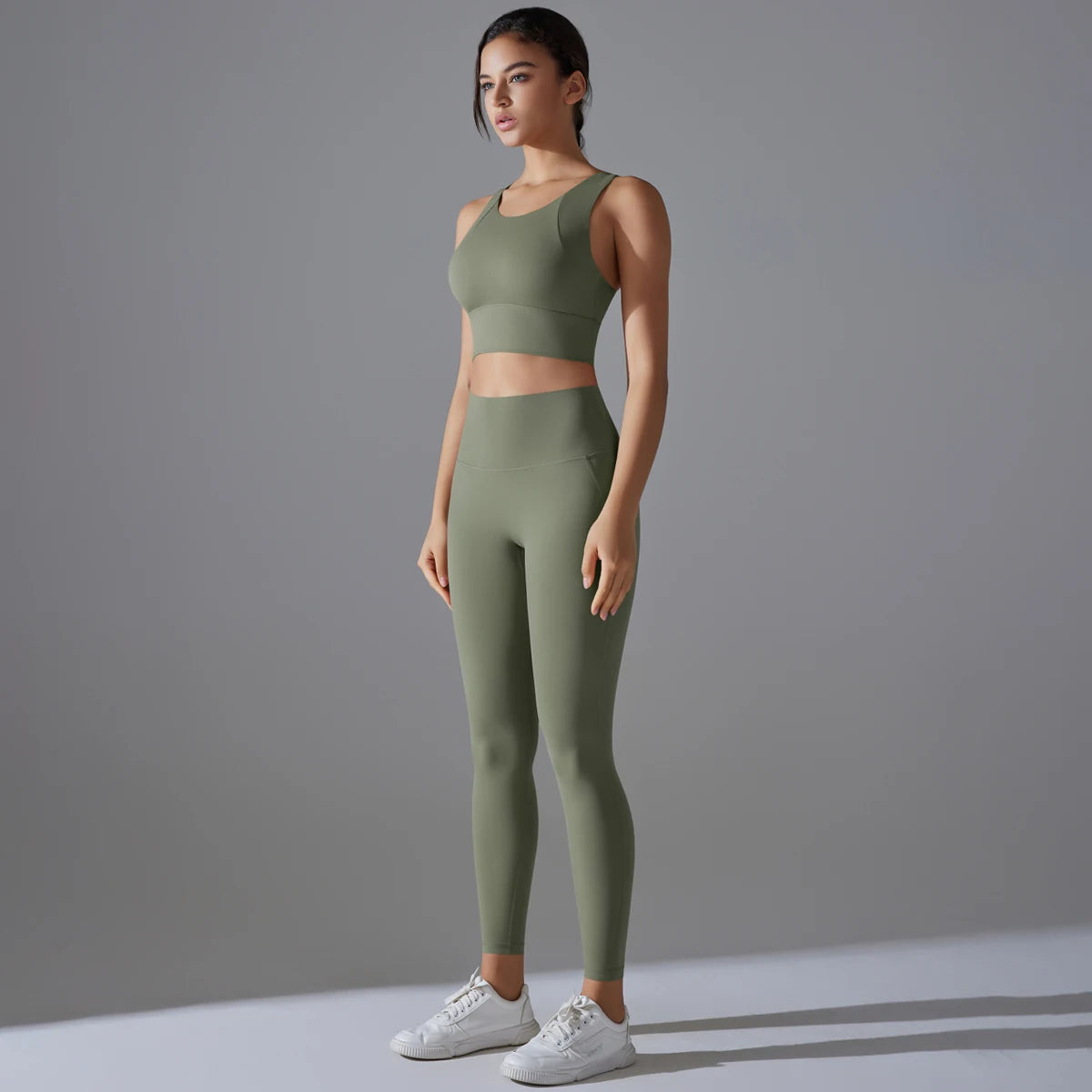Women Fitness Set - Top and Bottoms