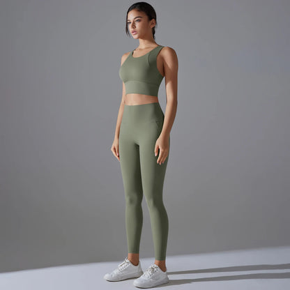 Women Fitness Set - Top and Bottoms