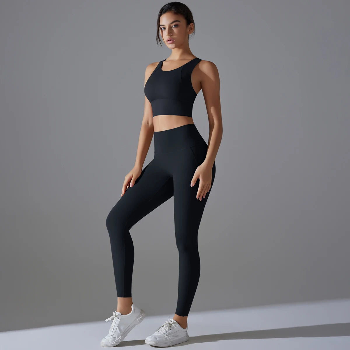 Women Fitness Set - Top and Bottoms