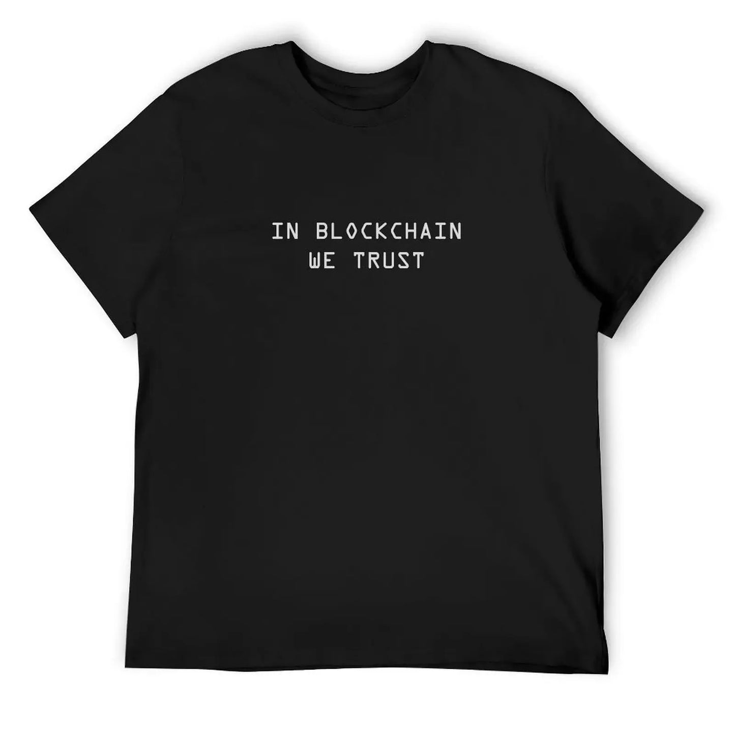 In Blockchain We Trust Cryptocurrency T-Shirt
