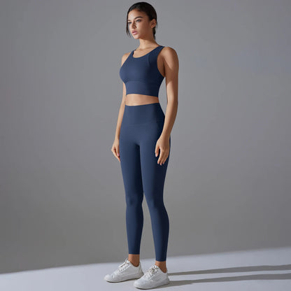 Women Fitness Set - Top and Bottoms