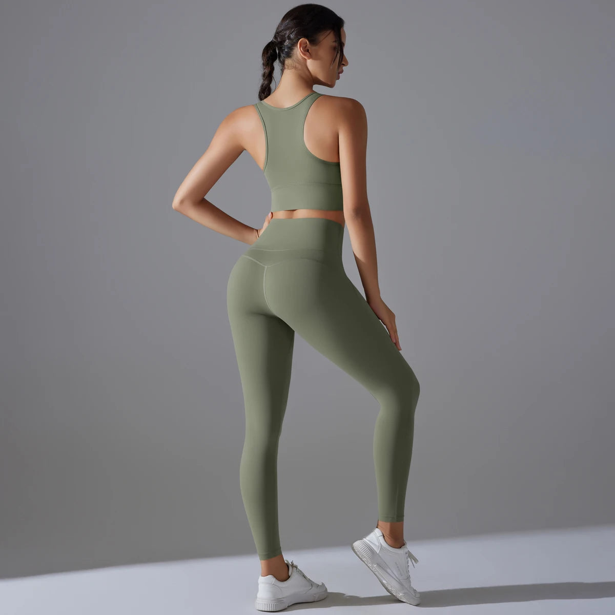 Women Fitness Set - Top and Bottoms