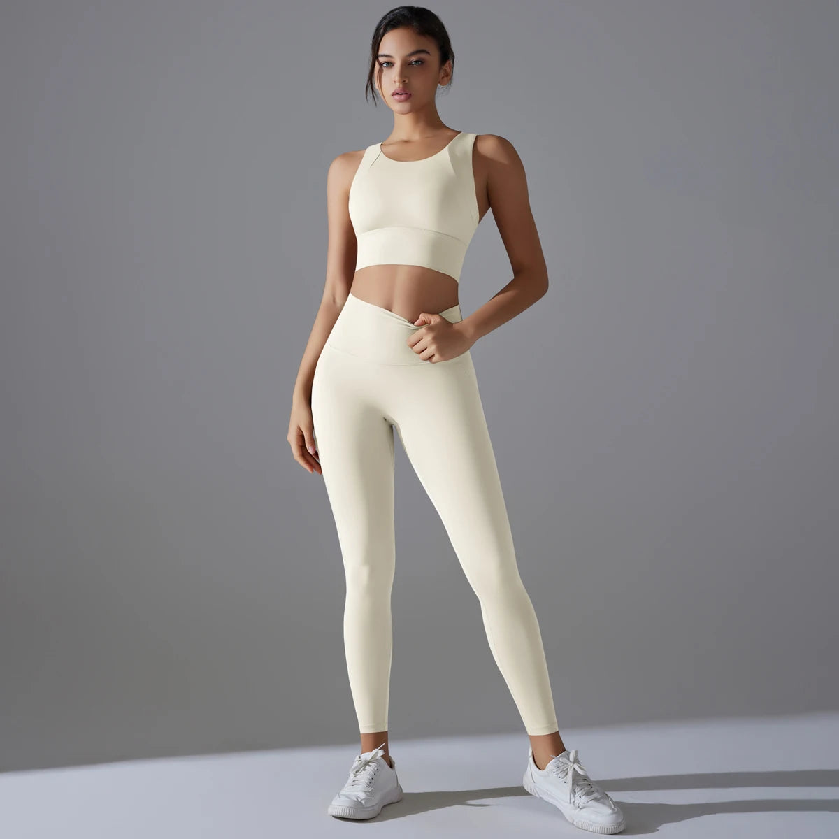 Women Fitness Set - Top and Bottoms