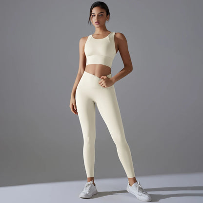 Women Fitness Set - Top and Bottoms