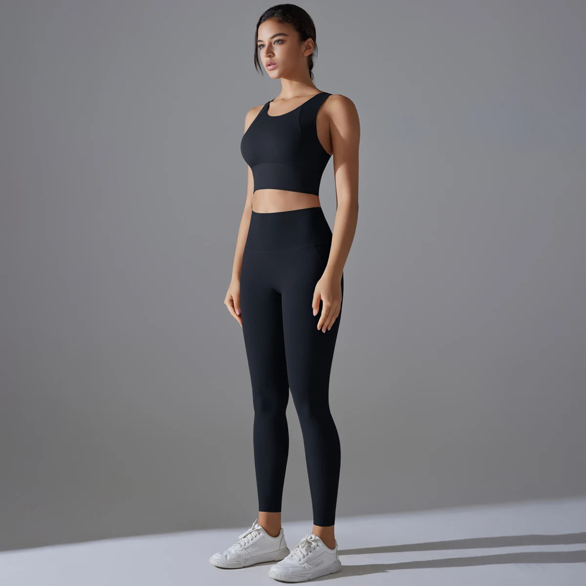 Women Fitness Set - Top and Bottoms
