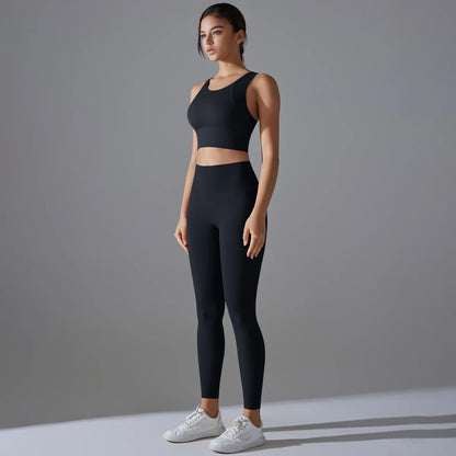Women Fitness Set - Top and Bottoms