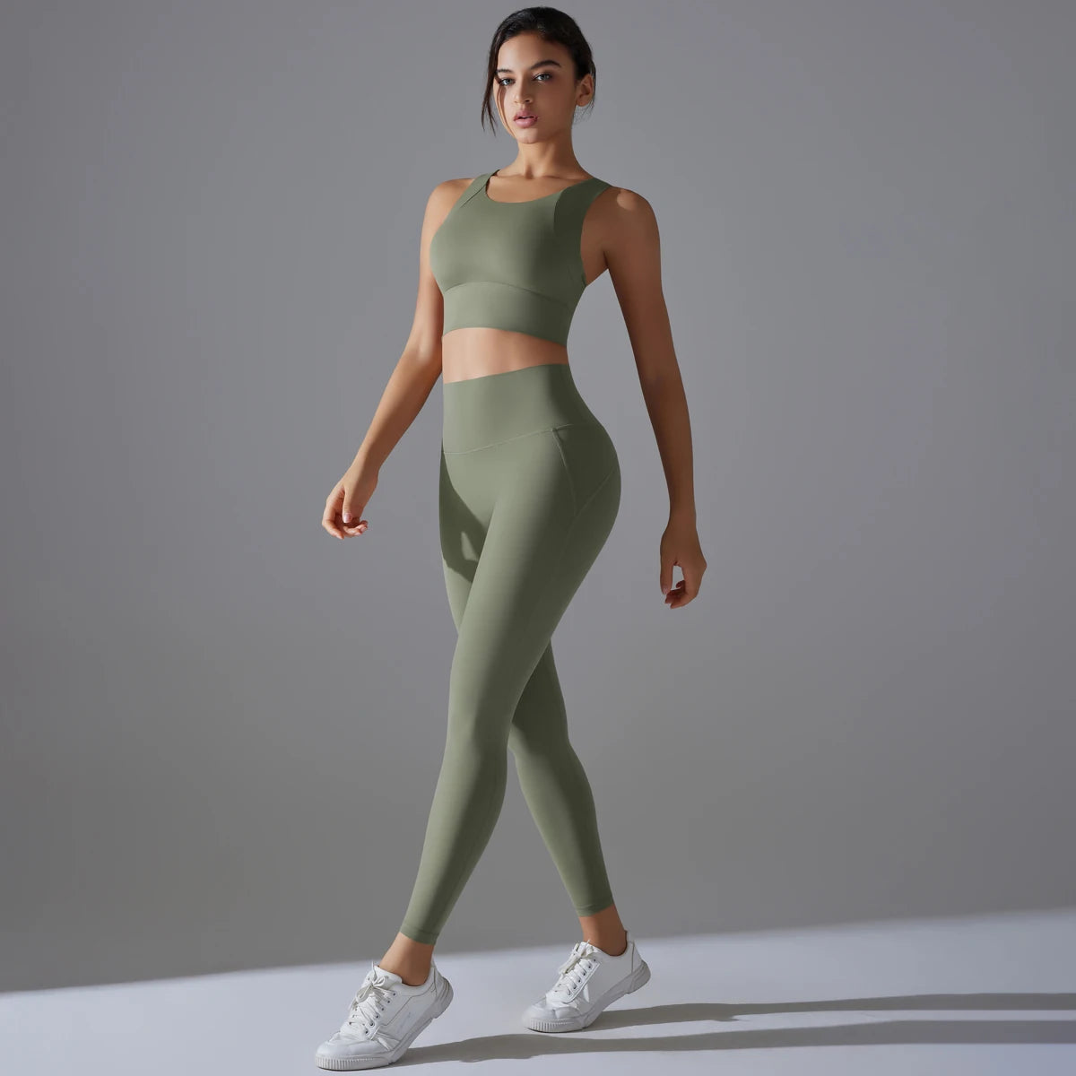 Women Fitness Set - Top and Bottoms