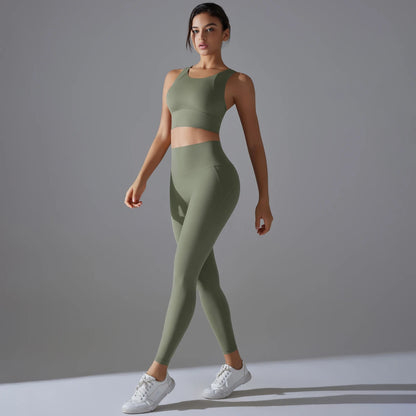 Women Fitness Set - Top and Bottoms