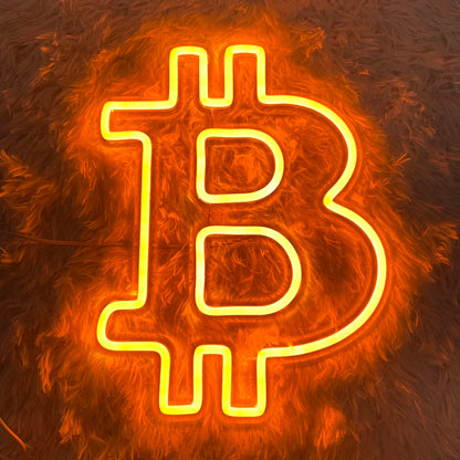 Bitcoin Neon LED Sign