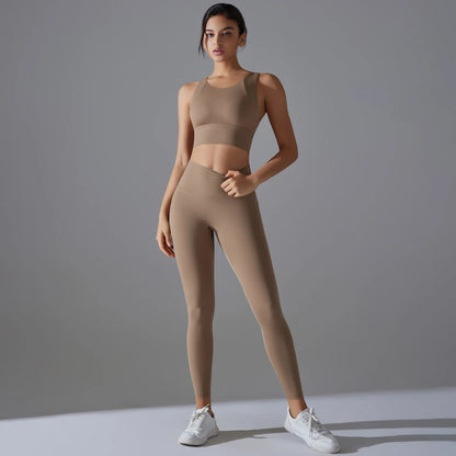Women Fitness Set - Top and Bottoms