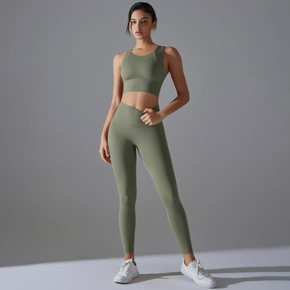 Women Fitness Set - Top and Bottoms