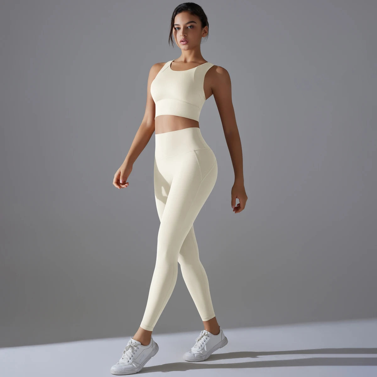 Women Fitness Set - Top and Bottoms