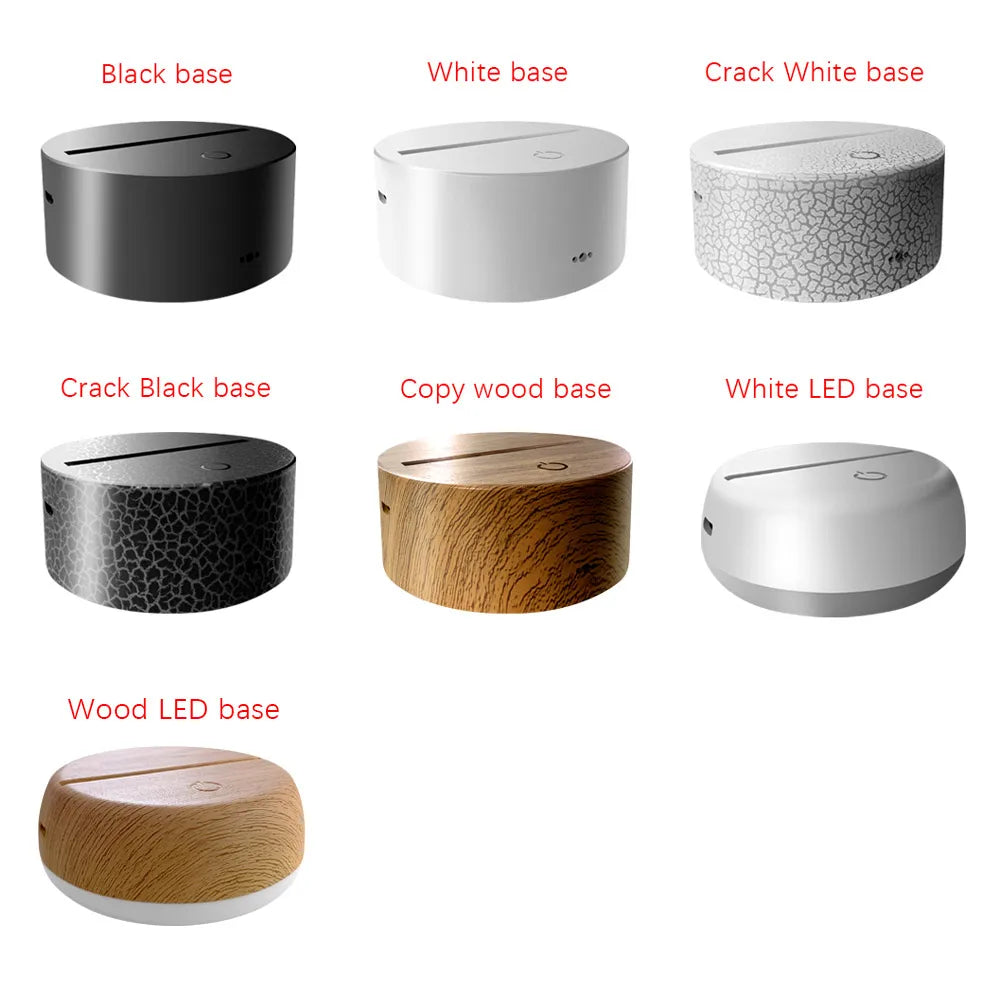 Bitcoin Acrylic Led Table Light