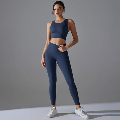 Women Fitness Set - Top and Bottoms