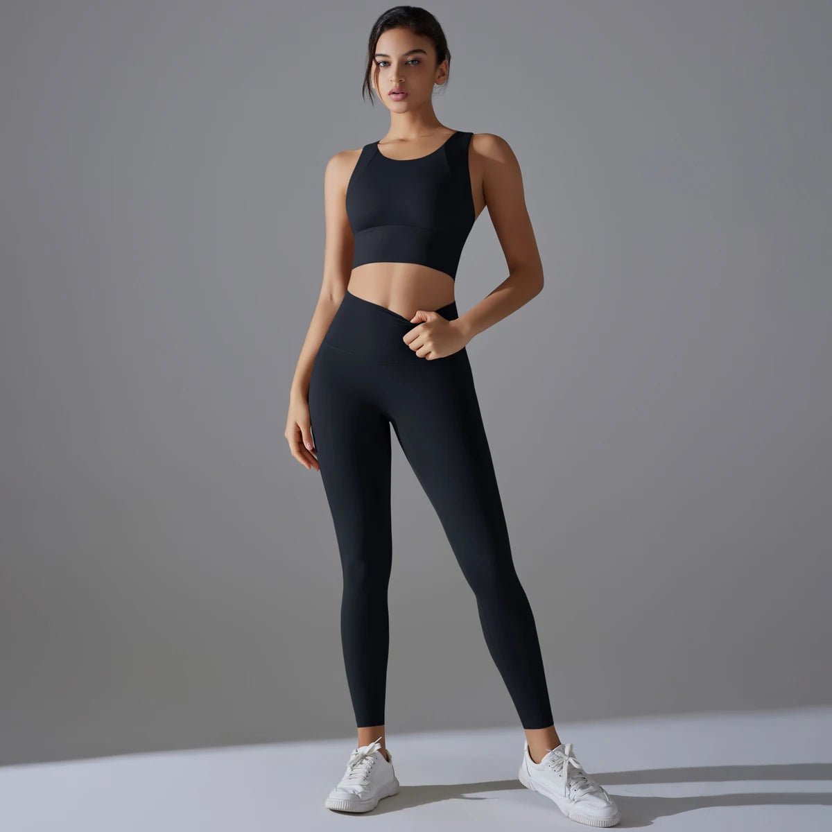 Women Fitness Set - Top and Bottoms